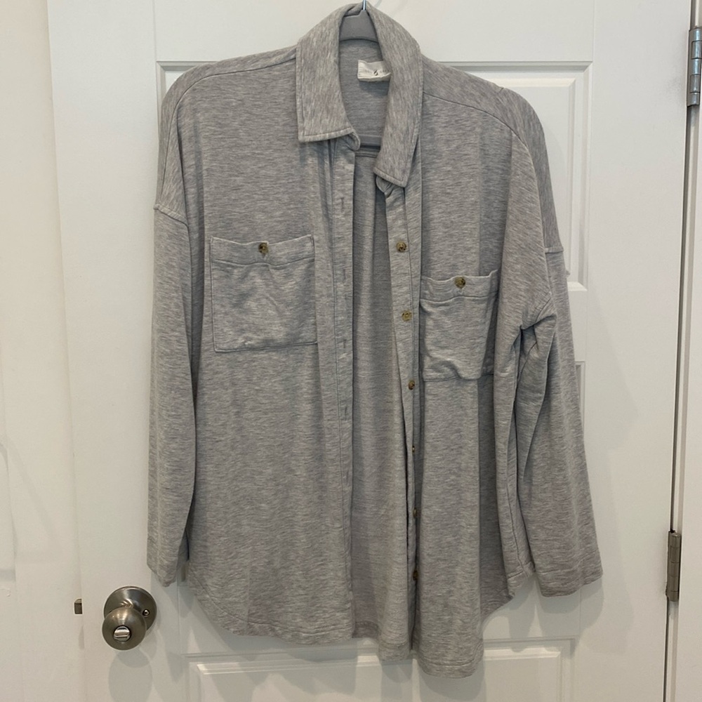 Lou and grey soft shirt jacket